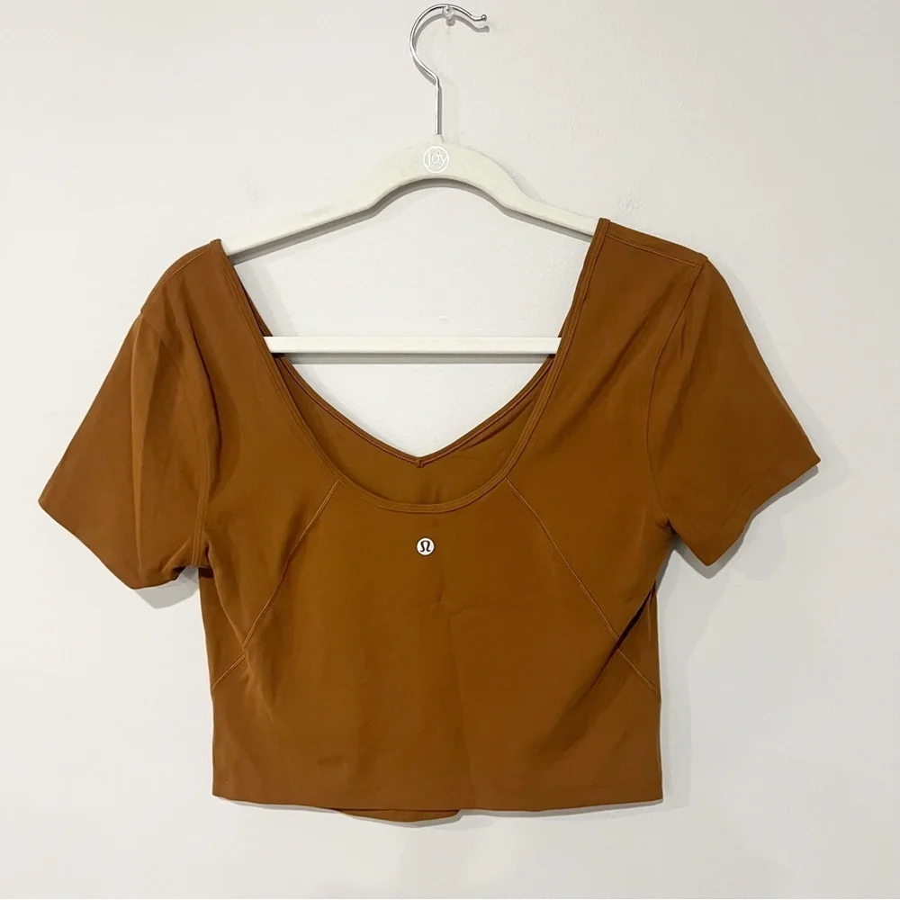 Lululemon Align T-Shirt in Roasted Brown